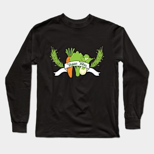 Vegan Vibes Long Sleeve T-Shirt